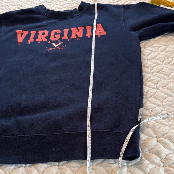 CI Sport University of Virginia Cavaliers Navy Long Sleeve Sweatshirt Size Med - Picture 7 of 9